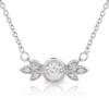 Ben Bridge Signature Diamond Bezel Set Diamond Necklace 18K