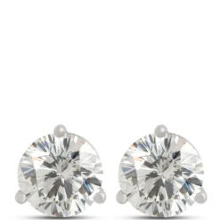 Ben Bridge Signature Diamond Studs,1.5 Carat Total Weight, in 18K White Gold