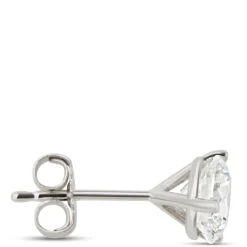 Ben Bridge Signature Diamond Studs,1.5 Carat Total Weight, in 18K White Gold