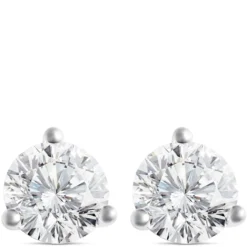 Ben Bridge Signature Diamond Studs, 1 Carat Total Weight, in 18K White Gold