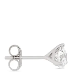 Ben Bridge Signature Diamond Studs, 1 Carat Total Weight, in 18K White Gold