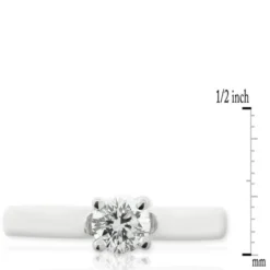 Ben Bridge Signature Diamond™ Ring in Platinum, 1/2 ct.