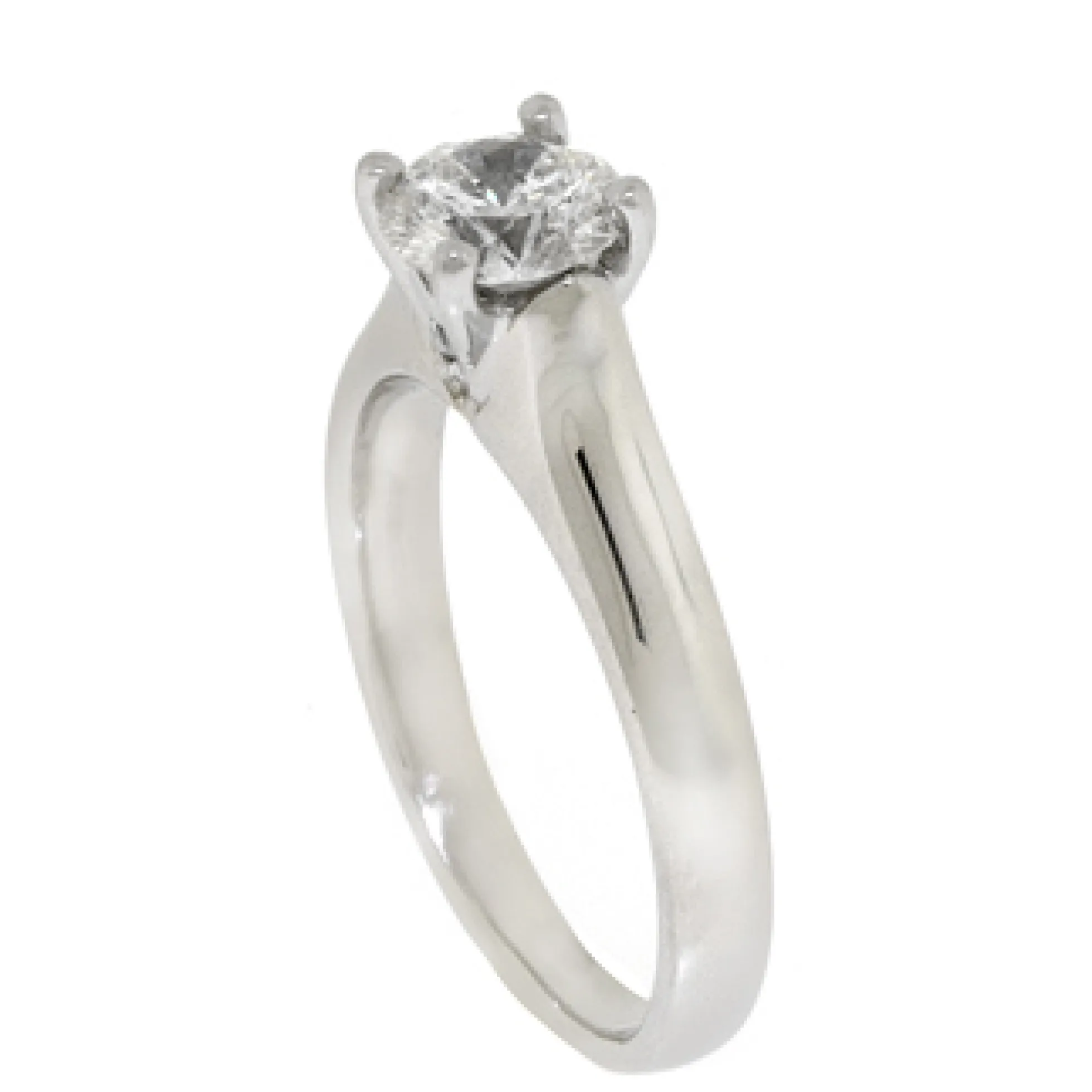 Ben Bridge Signature Diamond™ Solitaire Ring in Platinum, 3/4 ct.