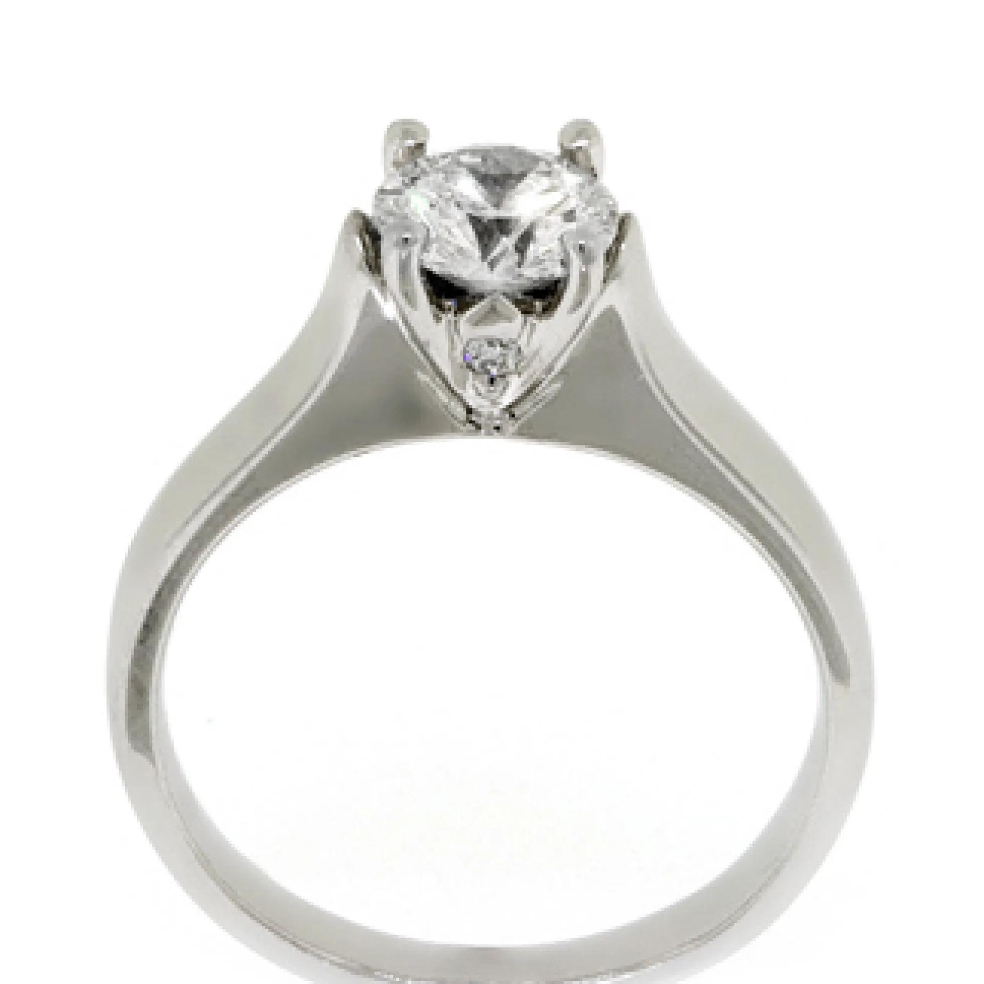 Ben Bridge Signature Diamond™ Solitaire Ring in Platinum, 3/4 ct.