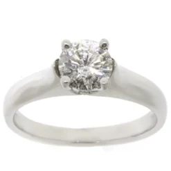 Ben Bridge Signature Diamond™ Solitaire Ring in Platinum, 3/4 ct.