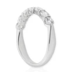 Ben Bridge Signature 7-Stone Diamond Band 18K, 1 ctw.
