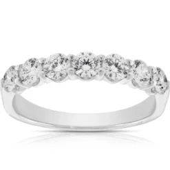 Ben Bridge Signature 7-Stone Diamond Band 18K, 1 ctw.