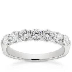 Ben Bridge Signature 7-Stone Diamond Band 18K, 1 ctw.