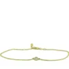 Bezel Set Diamond Bracelet 14K, 1/10 ct.