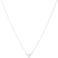 Bezel Set Pear Shaped Rhodolite Pendant, 14K White and Yellow Gold