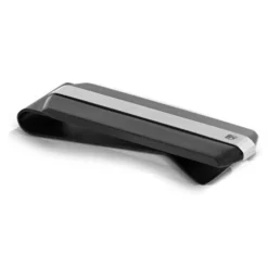 Black IP Diamond Money Clip in Stainless Steel