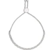 Bolo Diamond Tennis Bracelet, 14k White Gold
