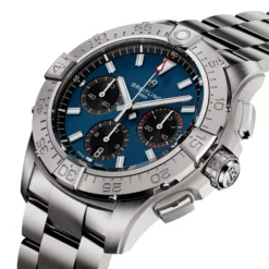 Breitling Avenger BO1 Chronograph Blue Dial Stainless Steel Bracelet, 42 mm