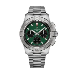 Breitling Avenger BO1 Chronograph Green Dial Stainless Steel Bracelet, 42 mm