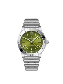 Breitling Chronomat Auto GMT40 Giannis Antetokounmpo Green Dial Watch 40mm