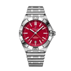 Breitling Chronomat Automatic GMT NFL San Francisco 49ers Edition Red Dial Watch, 40mm