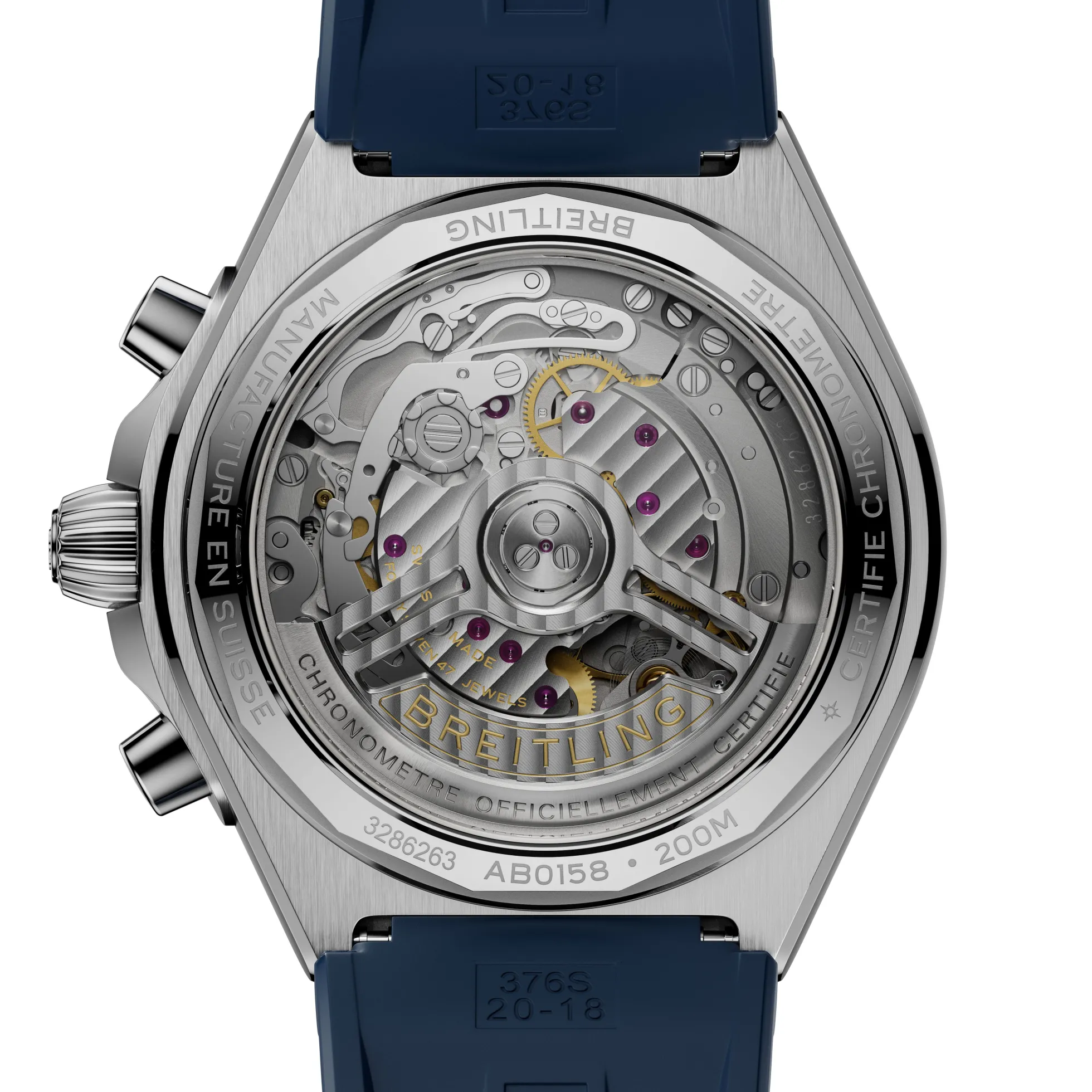 Breitling Chronomat B01 Chronograph Blue Dial Watch, 42mm