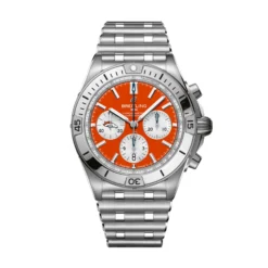 Breitling Chronomat Denver Broncos Orange Dial Watch, 42mm