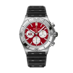 Breitling Chronomat San Francisco 49ers Red Dial Watch, 42mm