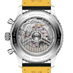 Breitling Navitimer B19 Chronograph Perpetual Calendar Ice-Blue Dial Watch, 43mm