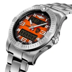 Breitling Professional Aerospace B70 Orbiter Orange Dial Watch, 43mm
