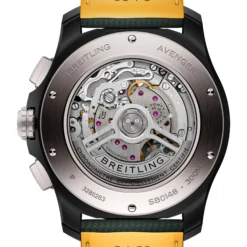Breitling Super Avenger B01 Chronograph 42 Night Mission Black Dial Watch, 46mm