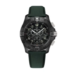 Breitling Super Avenger B01 Chronograph 42 Night Mission Black Dial Watch, 46mm