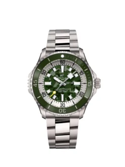 Breitling Superocean Automatic Super Diver Titanium Green Dial Watch, 46mm
