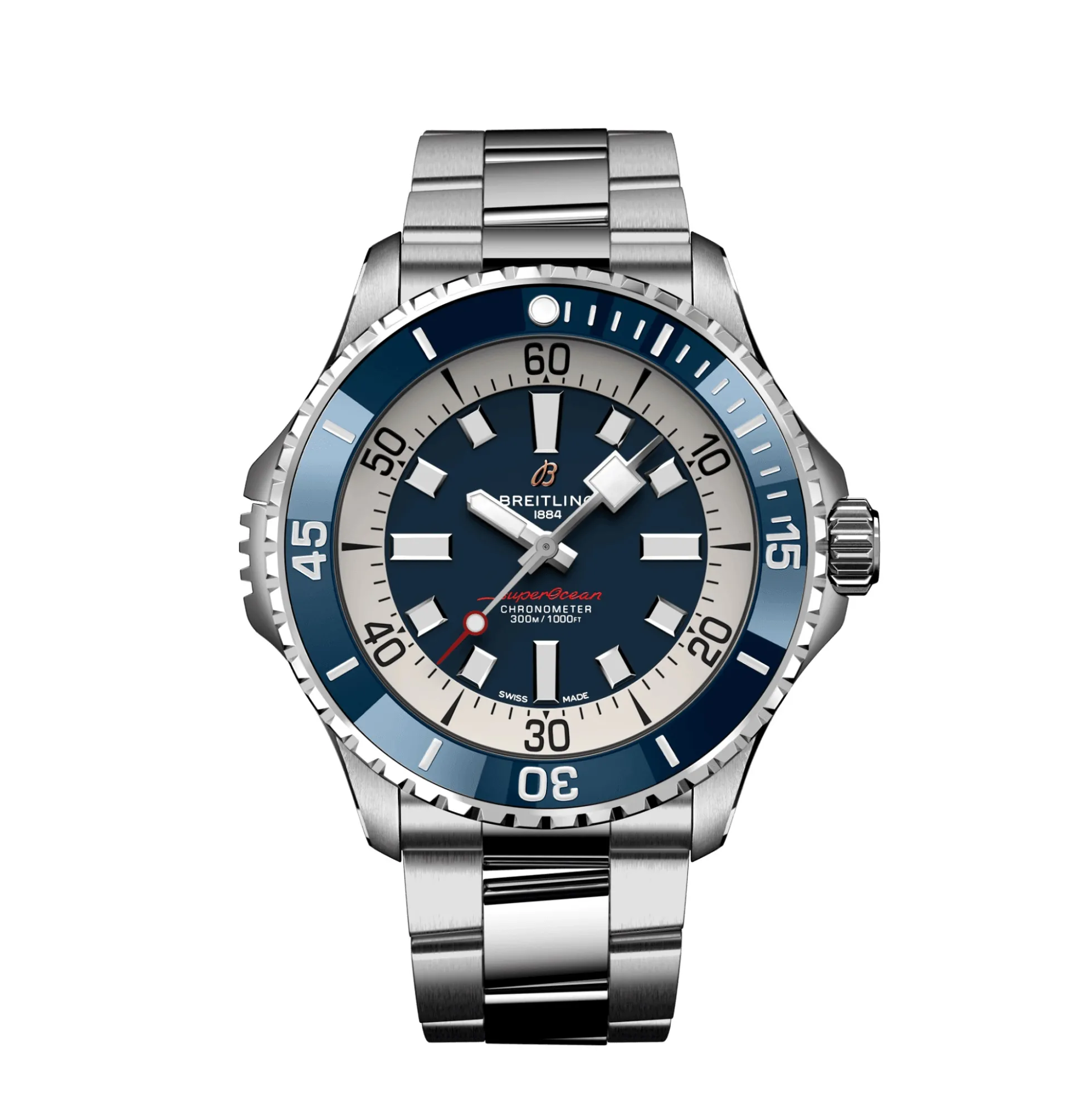 Breitling Superocean Automatic 46 Blue Dial Watch, 46mm