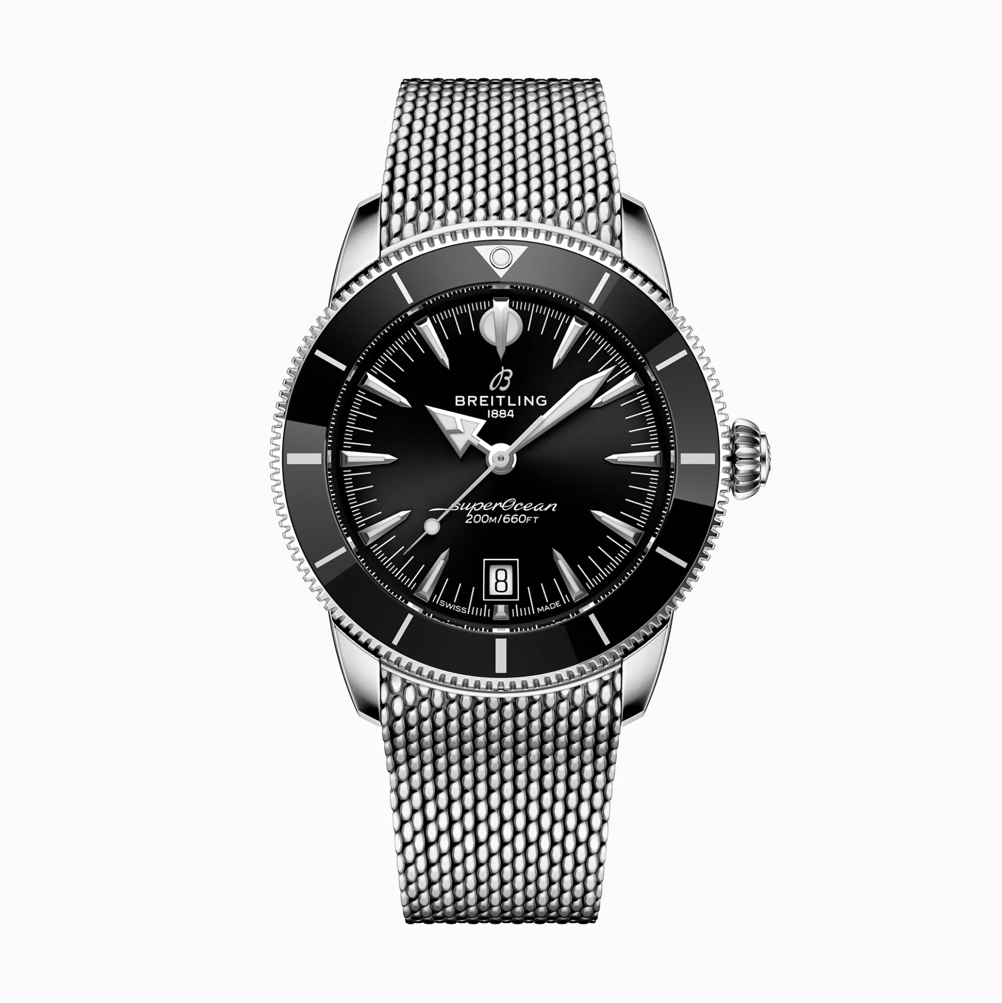 Breitling Superocean Heritage B31 Automatic Black Dial Watch, 42mm