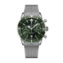 Breitling Superocean Heritage B01 Chronograph Green Dial Watch, 42mm