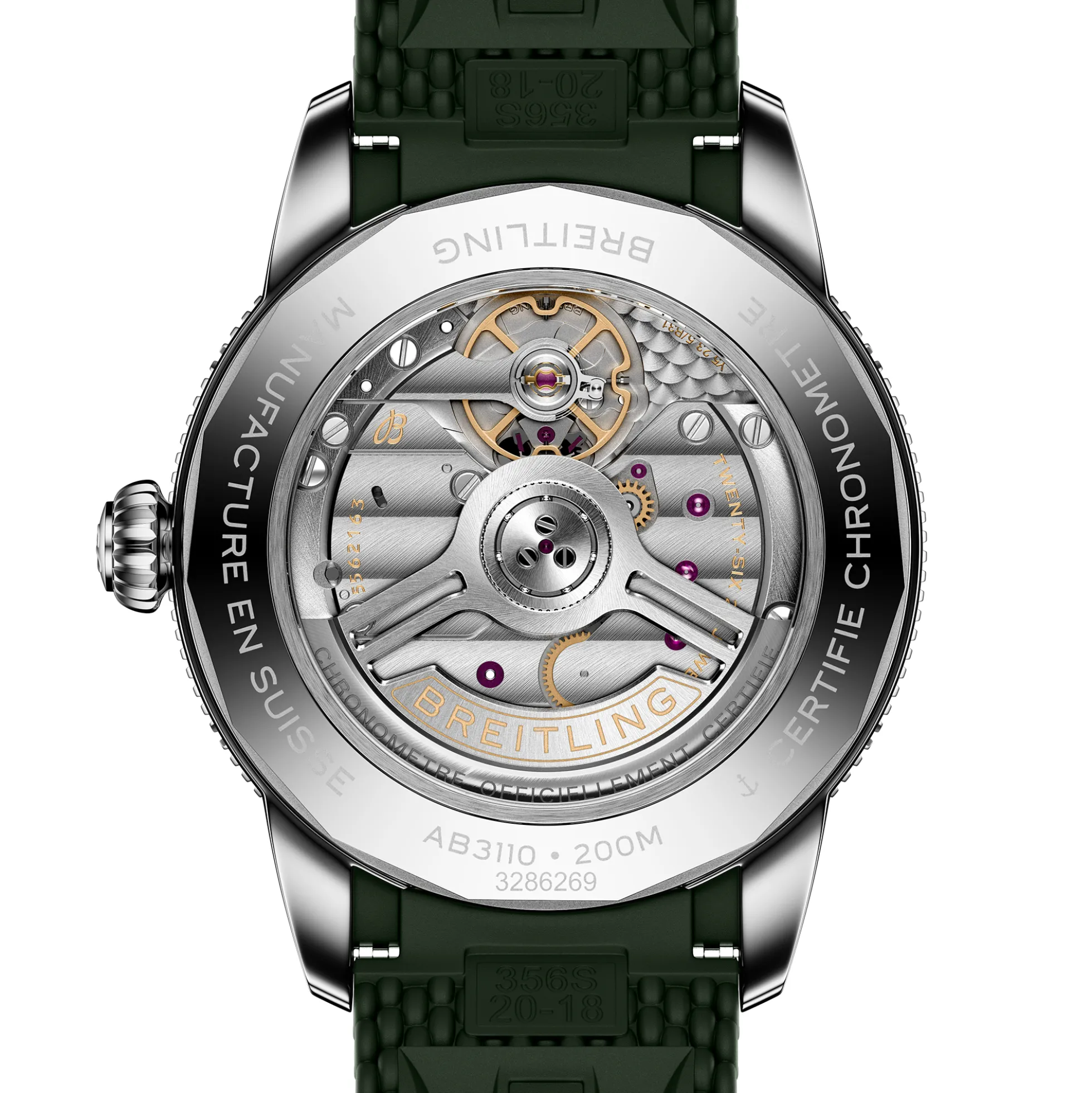 Breitling Superocean Heritage B31 Automatic Green Dial Watch, 40mm