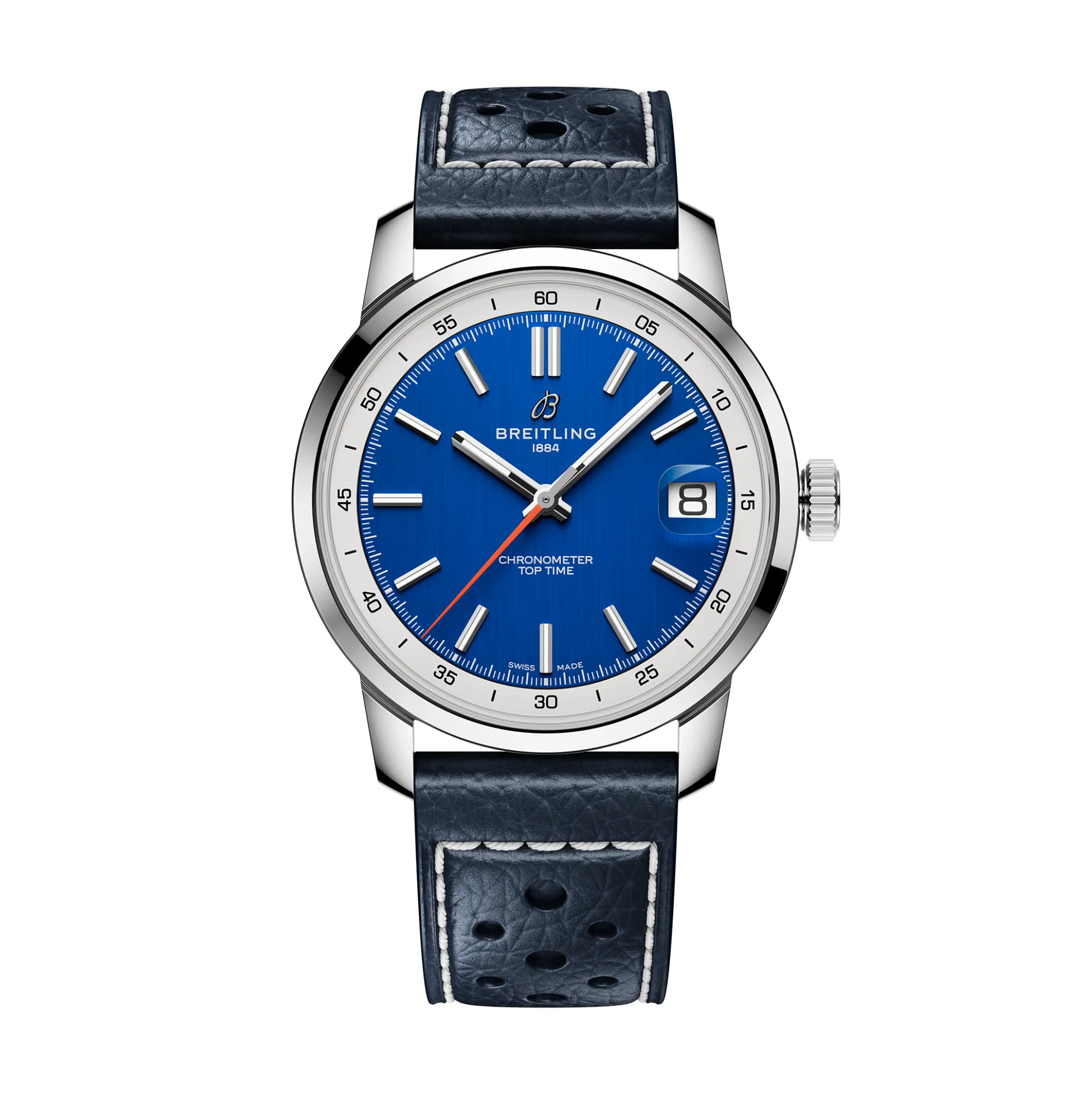 Breitling Top Time B31 Blue Dial Watch, 38mm