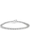 Buttercup Setting Diamond Bracelet, 14K White Gold