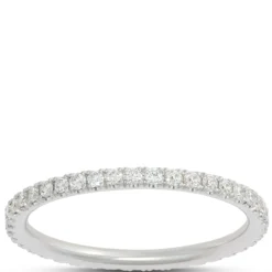 1/3 Carat Weight Diamond Eternity Band set in White Gold