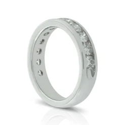 Channel Set Diamond Band 14K, 1.23 ctw.