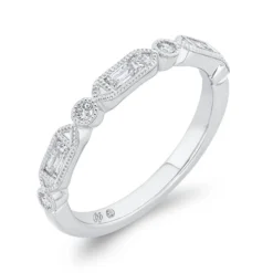 Classic Bella Ponte Bridal Band, ¼ Total Carat Weight, 14K White Gold