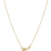 Classic Diamond Station Necklace, ½ Carat Total Weight, 14K Yellow Gold