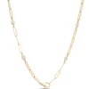 Classic 18-Inch Round Diamond Station Necklace, 1 ½ Total Carat Weight, 14K Yellow Gold
