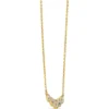 Classic Round Diamond Necklace, ⅔ Total Carat Weight, 14K Yellow Gold