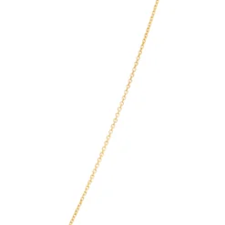 Classic Round Diamond Necklace, ¼ Carat, 14K Yellow Gold
