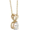 Classic Round Diamond Pendant, ⅔ Carat Total Weight, 14K Yellow Gold