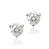 Classic Round Diamond Studs, 1 Carat Total Weight, in 14K White Gold