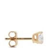 Classic Round Diamond Studs, 1/2 Carat Total Weight, in 14K White Gold