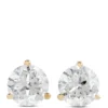 Classic Round Diamond Studs, 3/4 Carat Total Weight, in 14K Yellow Gold