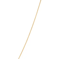 Classic Round Rainbow Sapphire Clusters Necklace, 14K Yellow Gold