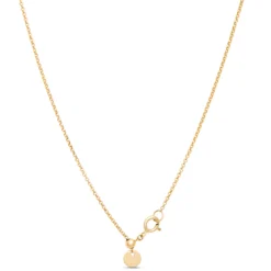 Classic Round Rainbow Sapphire Clusters Necklace, 14K Yellow Gold