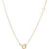 Classic Tiny Heart Pendant Necklace, 14K Rose Gold