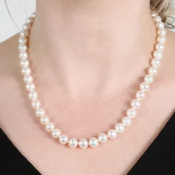 Cultured Freshwater 8mm Pearl Strand 14K, 18