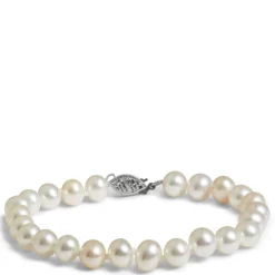 Cultured Freshwater Pearl Bracelet 14K